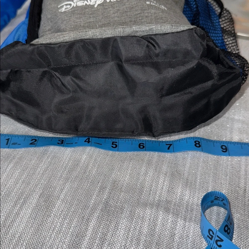 Disney Vacation Club Blue and Gray Backpack 15x9”approx NWOT